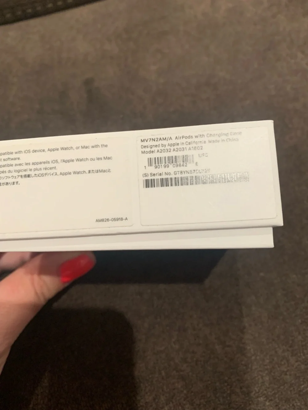 Apple White Wireless Earbuds with Charging Case